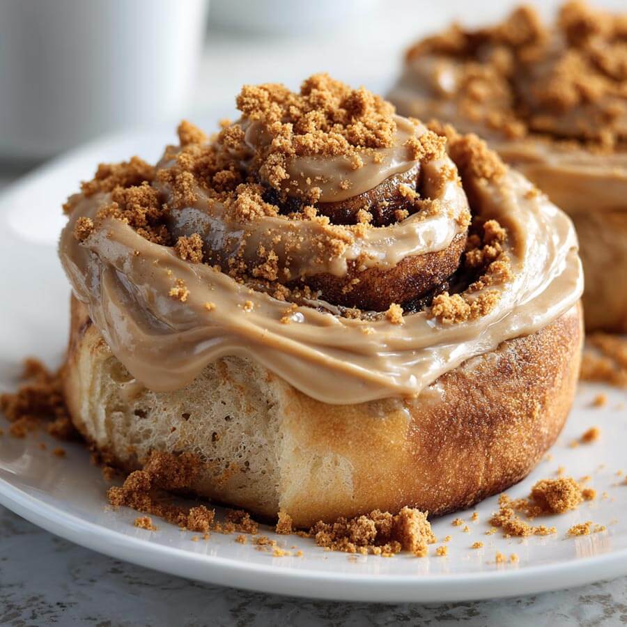 Biscoff Cinnamon Roll